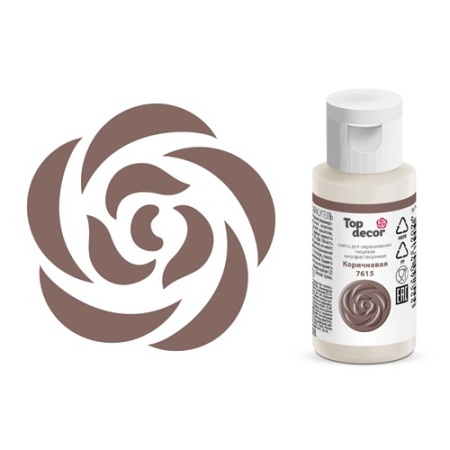 Жидкий краситель Топ продукт Коричневый 30 гр