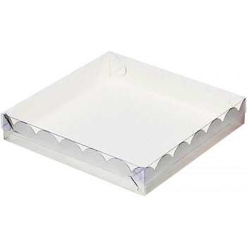 Упаковка для пряников Серебро 15,5х15,5х3,5 см