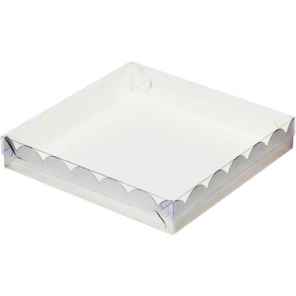 Упаковка для пряников Серебро 15,5х15,5х3,5 см