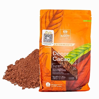 Какао порошок DECOR CACAO Cacao Barry 20-22% 100 г