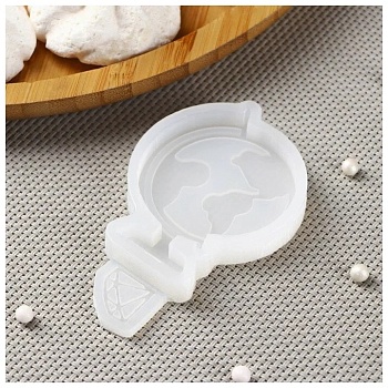 Силиконовый молд Глобус 6,5×5 см