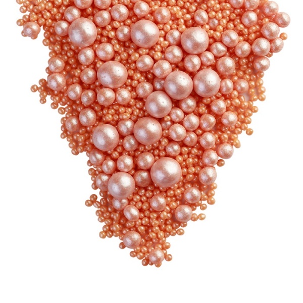 Драже рисовое в глазури Персиковый микс 50 г