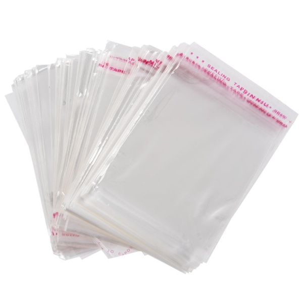 Набор пакетов с липким краем 15х20 см 100 шт