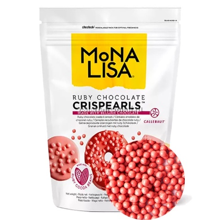 Хрустящие жемчужины рубиновый шоколад Mona Lisa 800 г