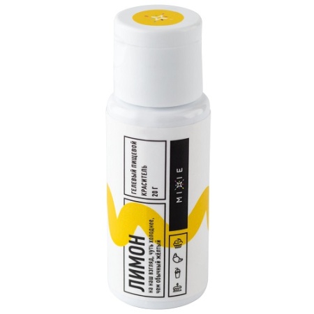 Краситель гелевый MIXIE Лимон 20 г