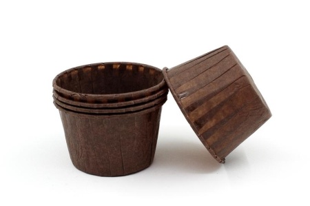 Форма Маффин 50х40 коричневые 100 шт