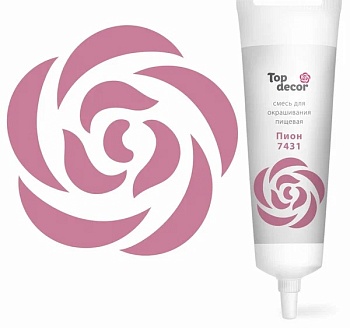 Жидкий краситель Топ продукт Пион 100 гр