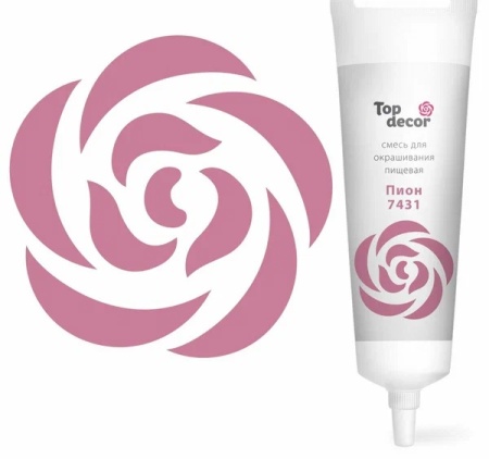 Жидкий краситель Топ продукт Пион 100 гр