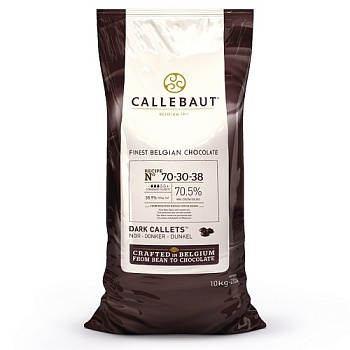 Шоколад горький 70,5% Callebaut 10 кг