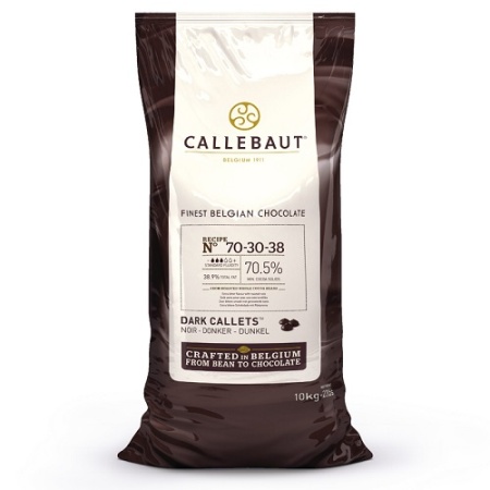 Шоколад горький 70,5% Callebaut 10 кг
