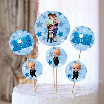 Набор топперов Босс-молокосос