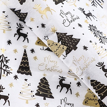 Бумага тишью Оленята 50х66 см 3 шт