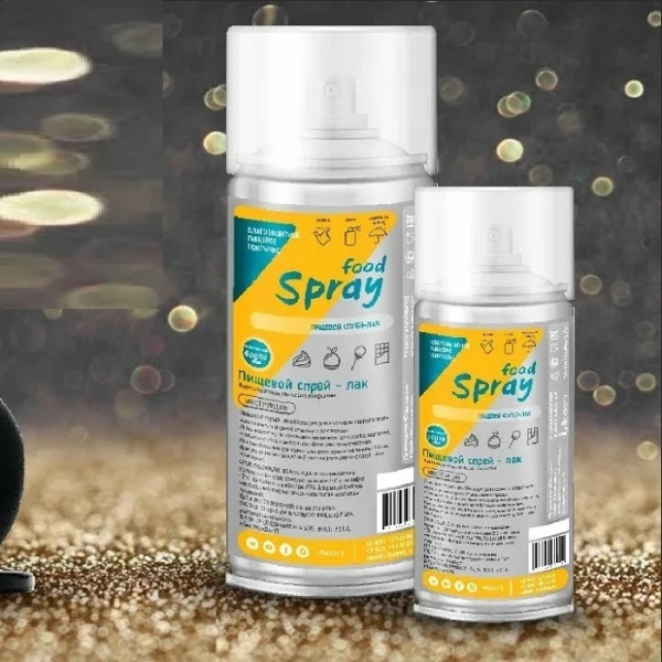 Пищевой лак Food Spray ILBakery 200 мл