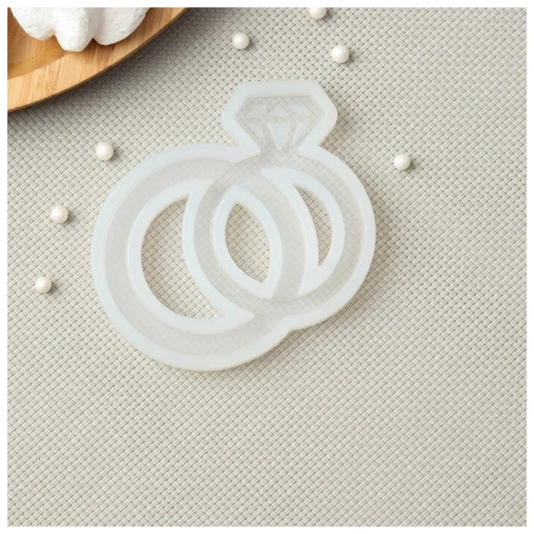 Силиконовая форма Кольца 7,5×8 см