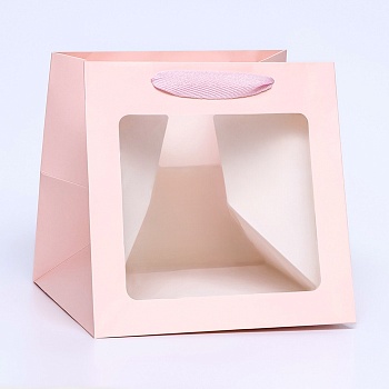 Пакет Персиковый с квадратным дном 30х30х30 см