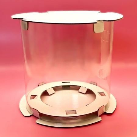 Ложемент под Кулич 135 мм для Упаковки Тубус d 20 см