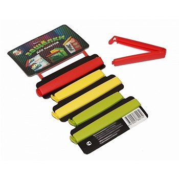 Набор зажимов для пакетов 6 шт