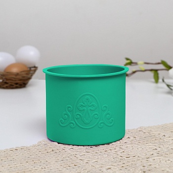 Силиконовая форма «ХВ» для кулича на Пасху 8,5х8,5 см