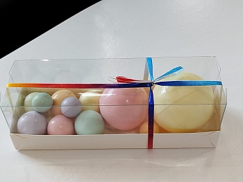 Шары из шоколадной глазури Разноцветный 11 шт