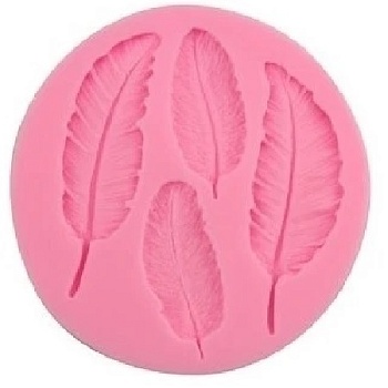 Молд Перышки 9х8,6 см
