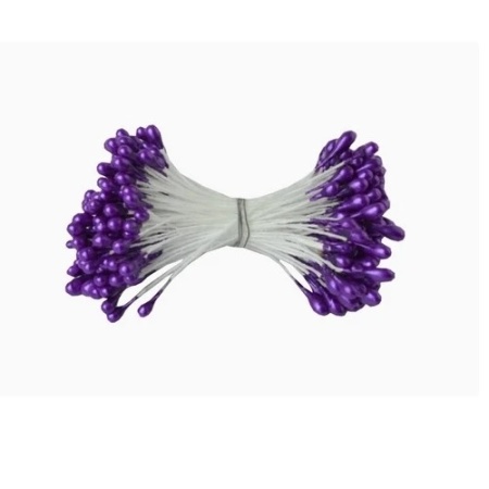 Тычинки двухсторонние фиолетовые 20 шт Тычинки двухсторонние фиолетовые 20 шт