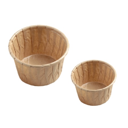 Форма Маффин с ламинацией 50х40 крафт 100 шт Форма Маффин с ламинацией 50х40 крафт 100 шт