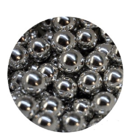 Шарики Серебро хром 7 мм 100 г