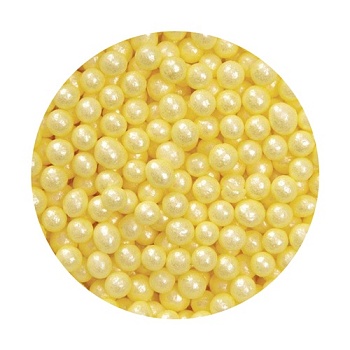 Жемчуг жёлтый перламутр 4-6 мм 700 г