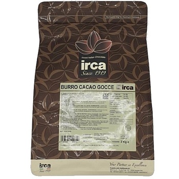 Какао-масло в дисках Irca 2 кг