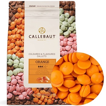Шоколад со вкусом апельсина Callebaut 2,5 кг