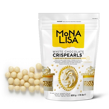 Хрустящие жемчужины белый шоколад Mona Lisa 100 г