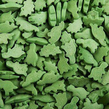 Посыпка Динозавры зеленые 100 г