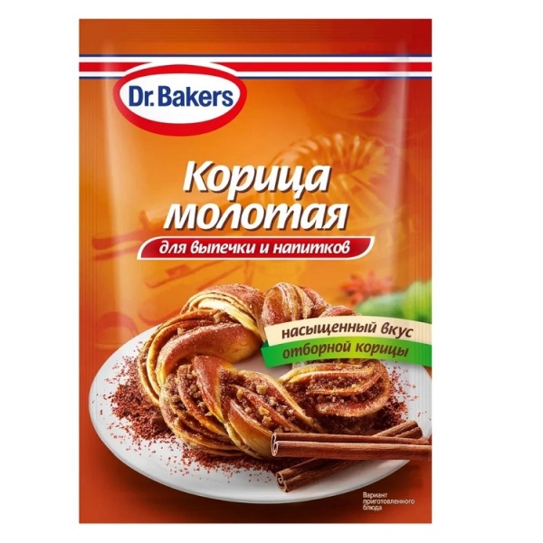 Корица молотая Dr.Bakers 8 г