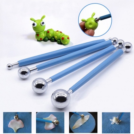 Набор для моделирования кондитерских украшений Шары 4 шт