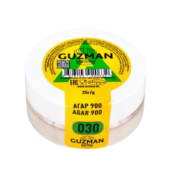 Агар-агар 900 030 GUZMAN 25 г Агар-агар 900 030 GUZMAN 25 г