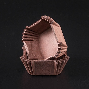 Капсулы квадратные коричневые  30х30х17 1000 шт