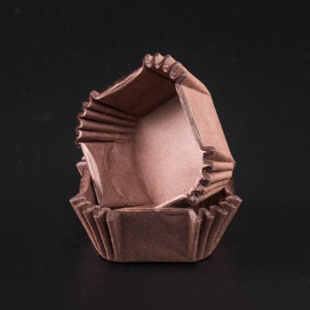 Капсулы квадратные коричневые  30х30х17 1000 шт