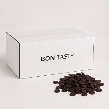 Шоколад темный БЕЗ САХАРА 50% BON TASTY 250 г