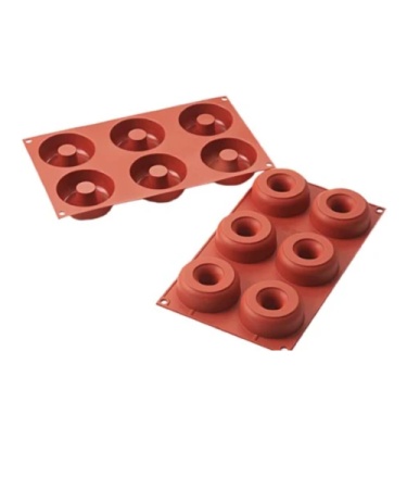 Форма Силиконфлекс Донатс SF170 Silikomart Италия