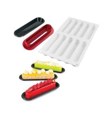 Форма Эклер + вырубка ECLAIR Silikomart Италия