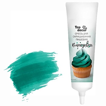 Жидкий краситель Топ продукт Бирюзовый 100 гр