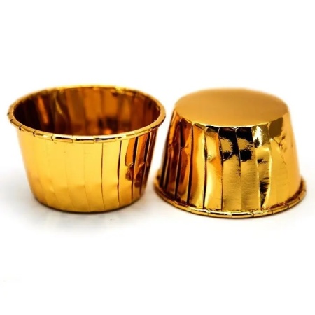 Форма Маффин с ламинацией 50х40 золото 100 шт