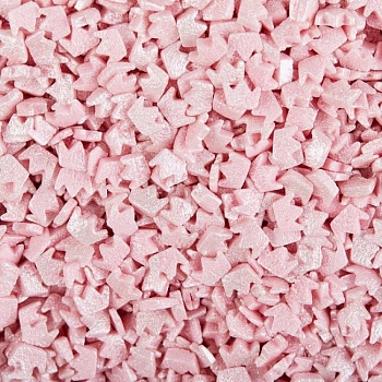 Короны розовые перламутровые 100 г