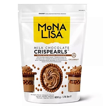 Хрустящие жемчужины молочный шоколад Mona Lisa 100 г