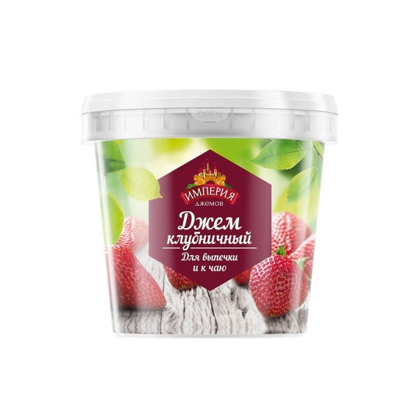 Джем клубничный 1 кг