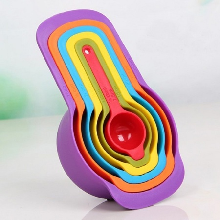 Набор мерных ложек Радуга