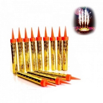 Фейерверк холодный фонтан золото 17 см