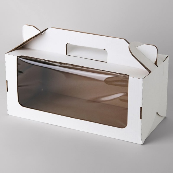 Коробка для рулета с ручками 31х14х14 см