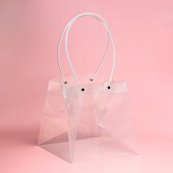 Пакет прозрачный с квадратным дном 20х20х20 см