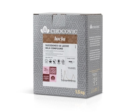 Глазурь молочная Chocovic Lucia 500 гр